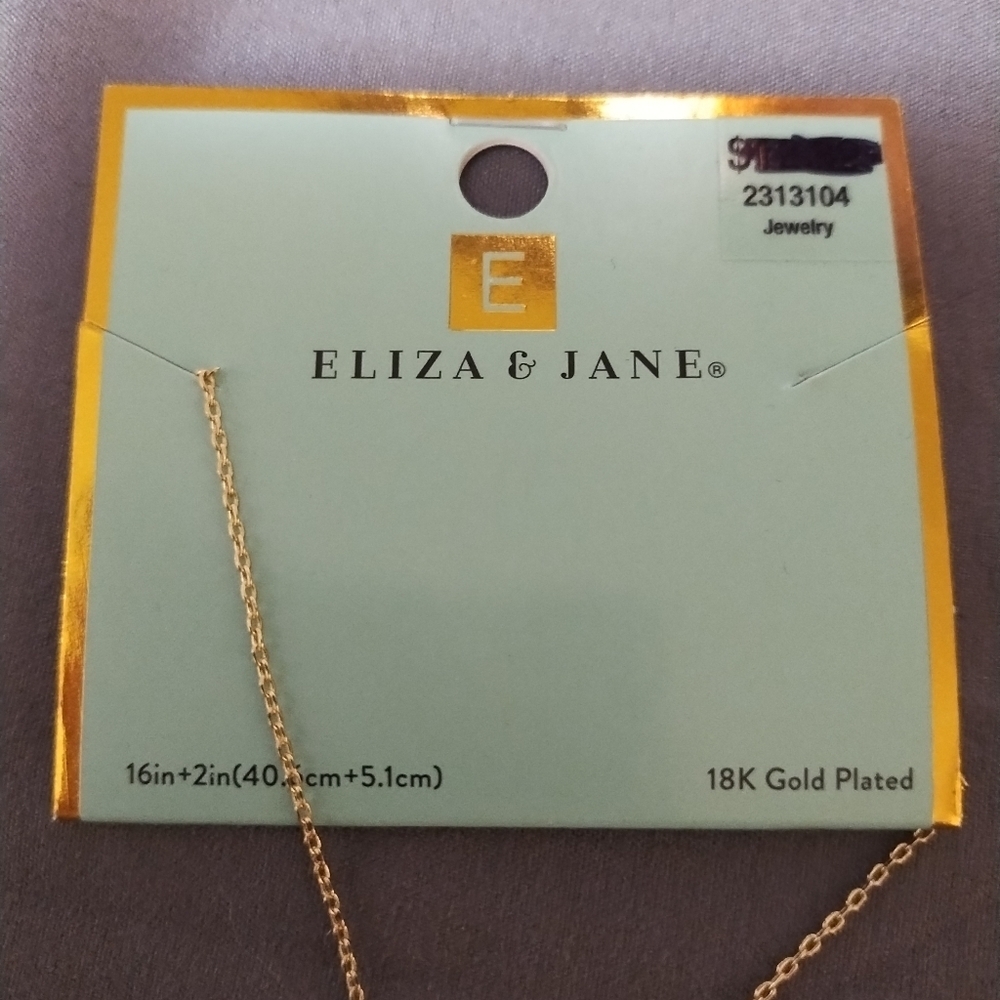 Initial "E" Necklace And Keychain - Picture 4 of 5